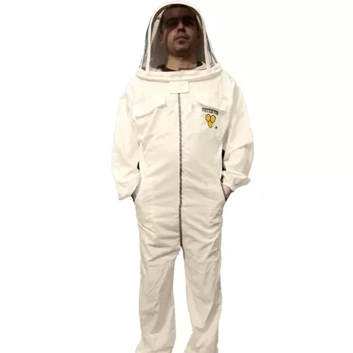Astronaut type beekeeping jumpsuit (white)