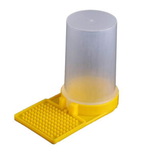 Jar feeder/drinkers for bees