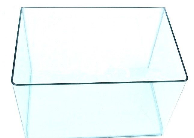 16.10 Liters Curved Glass Aquarium Tank – 35 cm (35 x 20 x 23cm)